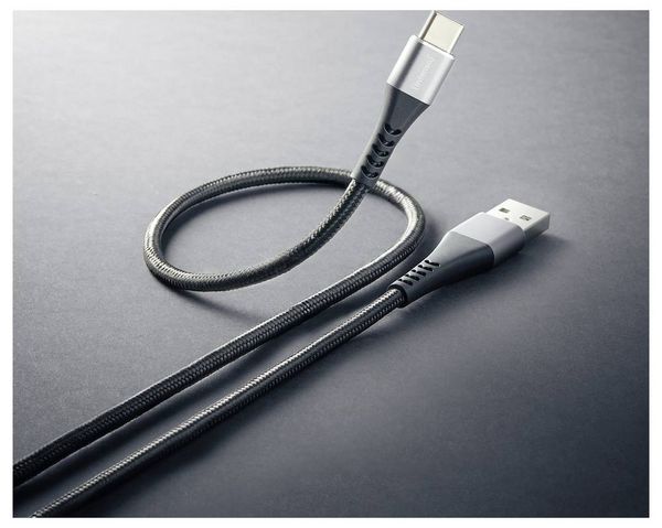 Produktbild: Intenso USB-C&reg; Kabel USB-C&reg; Stecker, USB-C&reg; Stecker 1.5m Schwarz hochflexibel 7901000