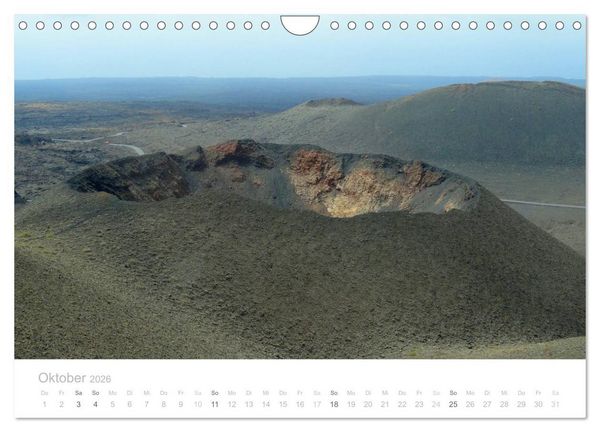 Produktbild: Die unwirkliche Welt von Lanzarote (Wandkalender 2026 DIN A4 quer), CALVENDO Monatskalender