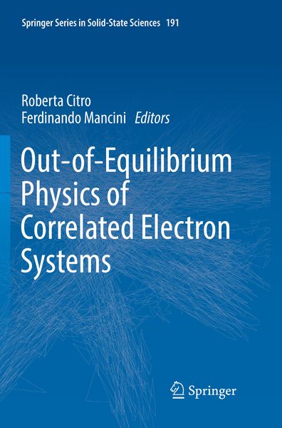 Produktbild: Out-of-Equilibrium Physics of Correlated Electron Systems