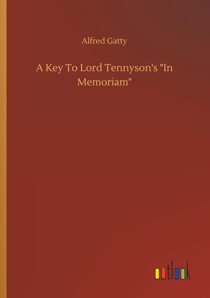 Produktbild: A Key To Lord Tennyson's "In Memoriam"