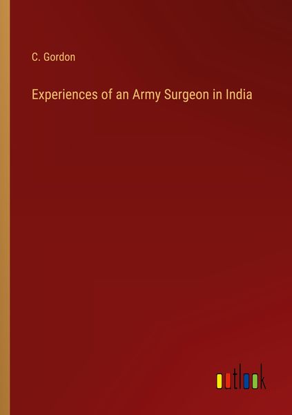 Produktbild: Experiences of an Army Surgeon in India