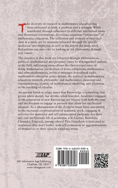 Produktbild: Refractions of Mathematics Education