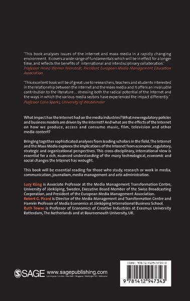Produktbild: The Internet and the Mass Media