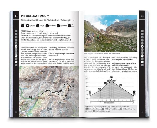 Produktbild: KOMPASS Wanderführer Grödental, Villnößtal, Seiser Alm, Herausragende Dolomiten, 55 Touren mit Extra-Tourenkarte