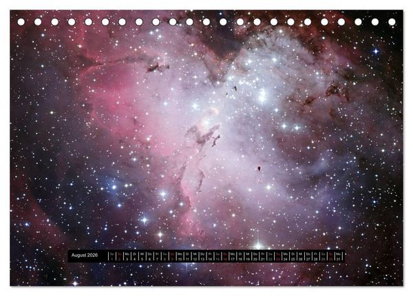 Produktbild: Planetarischer Nebel (Tischkalender 2026 DIN A5 quer), CALVENDO Monatskalender