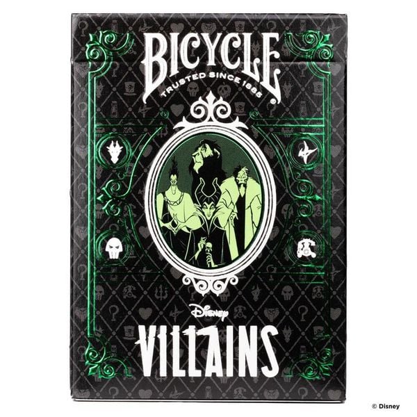 Produktbild: Bicycle Disney - Green & Purple Villains