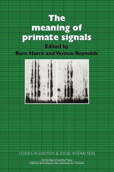 Produktbild: The Meaning of Primate Signals