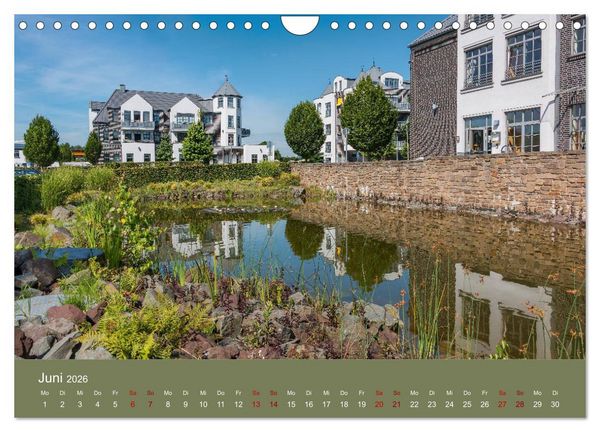 Produktbild: Bergkamen NRW Regional (Wandkalender 2026 DIN A4 quer), CALVENDO Monatskalender