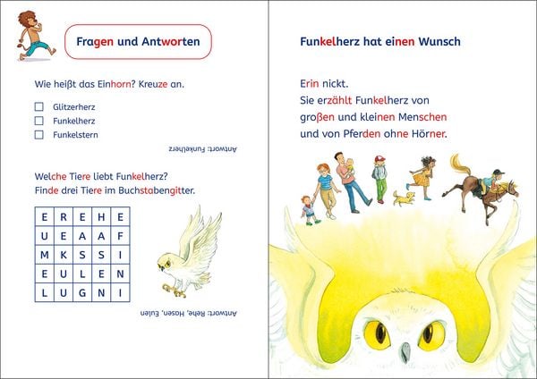 Produktbild: Lesel&ouml;wen 1. Klasse - Eine Freundin f&uuml;r das kleine Einhorn