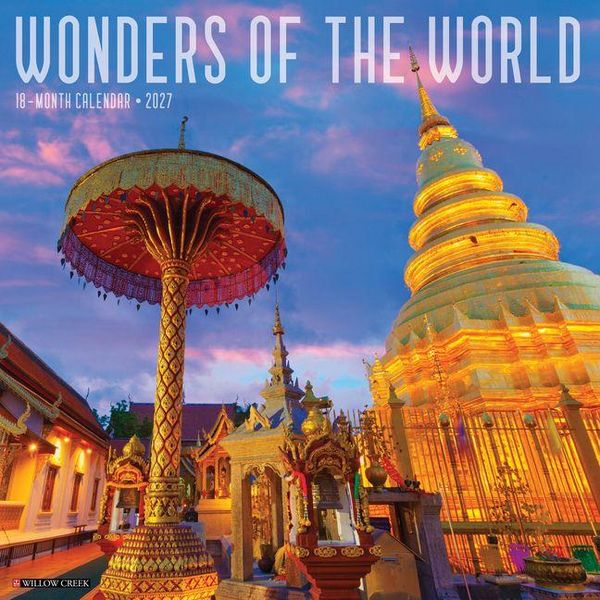 Produktbild: Wonders of the World 2027 12 X 12 Wall Calendar