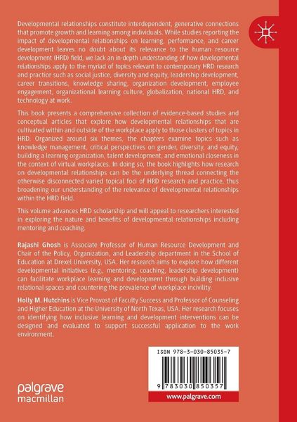 Produktbild: HRD Perspectives on Developmental Relationships