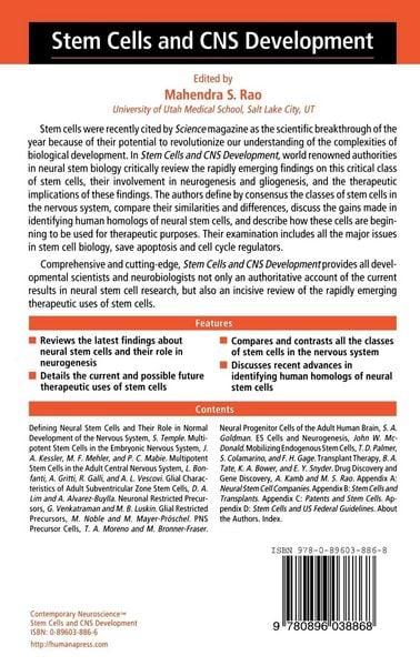 Produktbild: Stem Cells and CNS Development