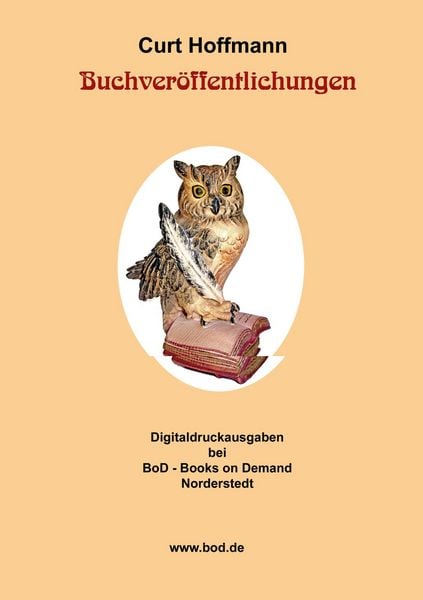 Produktbild: Buchver&ouml;ffentlichungen (Verzeichnis A5)