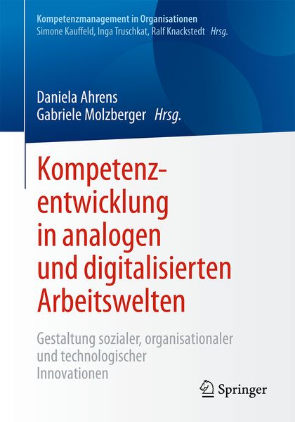 Produktbild: Kompetenzentwicklung in analogen und digitalisierten Arbeitswelten