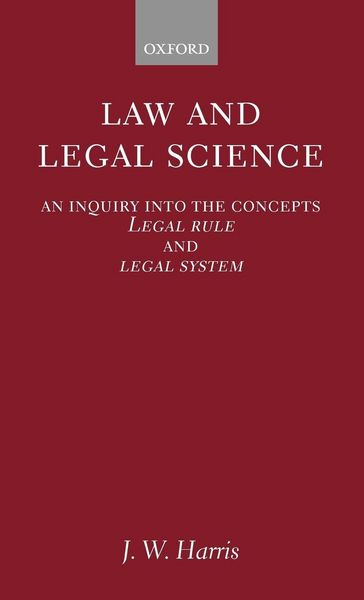 Produktbild: Law and Legal Science