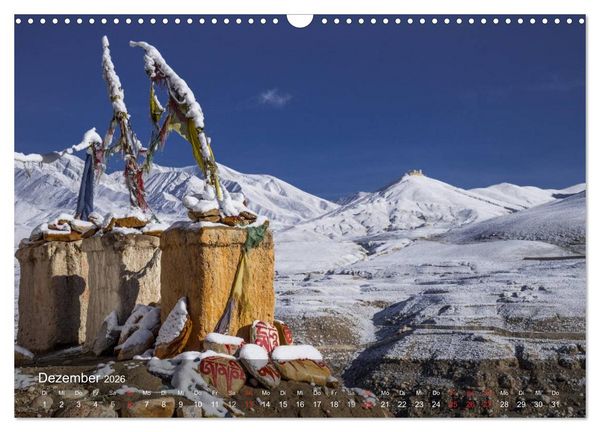 Produktbild: Faszinierende Landschaften der Welt: K&ouml;nigreich Mustang (Wandkalender 2026 DIN A3 quer), CALVENDO Monatskalender