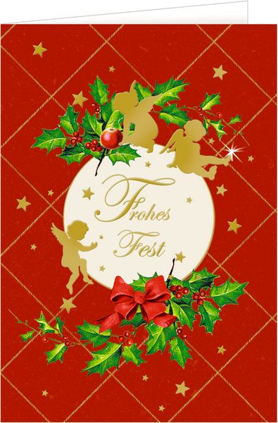 Produktbild: Weihnachtskarten mit Kuvert, sort. (Weihnachtswunder)