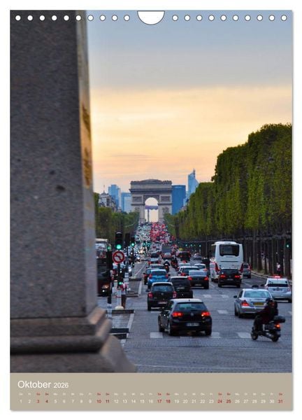 Produktbild: Erlebe mit mir Paris (Wandkalender 2026 DIN A4 hoch), CALVENDO Monatskalender