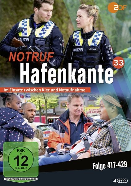 Produktbild: Notruf Hafenkante 33 (Folge 417-429) [4 DVDs]