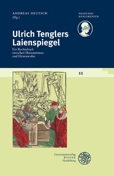 Produktbild: Schriftenreihe des Deutschen Rechtsw&ouml;rterbuchs / Ulrich Tenglers Laienspiegel