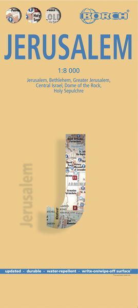 Produktbild: Jerusalem 1 : 8 000