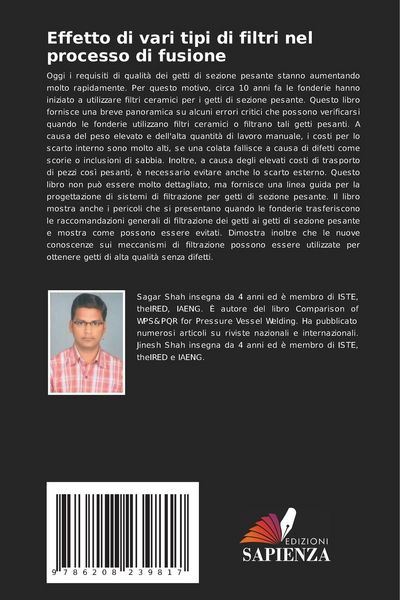 Produktbild: Effetto di vari tipi di filtri nel processo di fusione