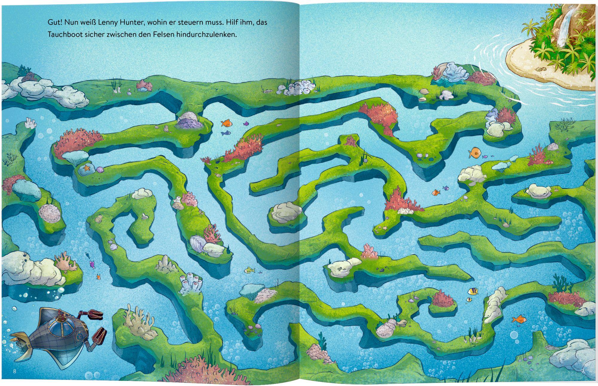 Produktbild: Escape-R&auml;tsel-Ab.: Expedition in die Tiefsee - Lenny Hunter