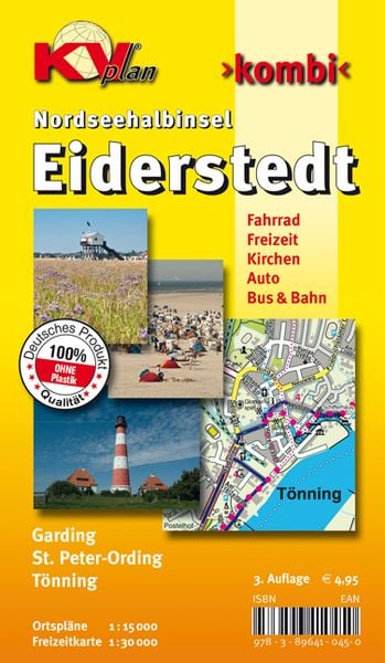 Produktbild: Eiderstedt Nordseehalbinsel - St. Peter Ording, T&ouml;nning, Garding