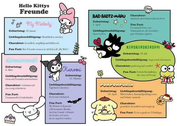 Produktbild: Hello Kitty and Friends: Meine Freunde
