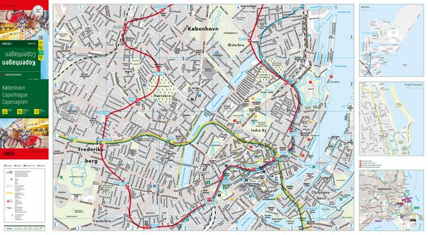 Produktbild: freytag & berndt Innenstadtplan Kopenhagen 1:10.000