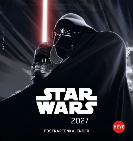 Produktbild: Star Wars Postkartenkalender 2027