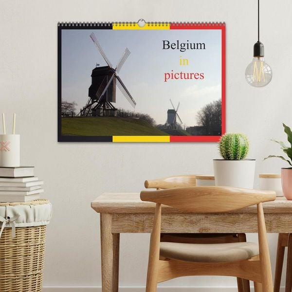 Produktbild: Belgium in pictures (Wall Calendar 2026 DIN A3 landscape), CALVENDO 12 Month Wall Calendar