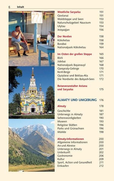 Produktbild: TRESCHER Reisef&uuml;hrer Kasachstan