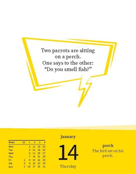 Produktbild: Langenscheidt Sprachkalender A Joke a Day 2027