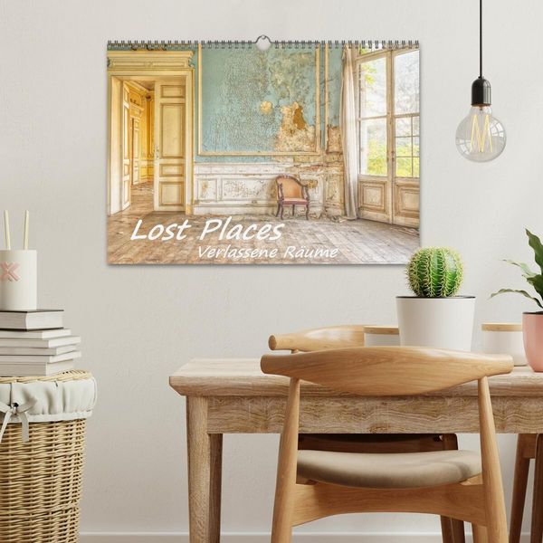 Produktbild: Lost Places - Verlassene R&auml;ume (Wandkalender 2026 DIN A3 quer), CALVENDO Monatskalender