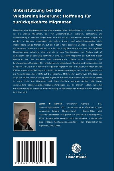 Produktbild: Unterst&uuml;tzung bei der Wiedereingliederung: Hoffnung f&uuml;r zur&uuml;ckgekehrte Migranten