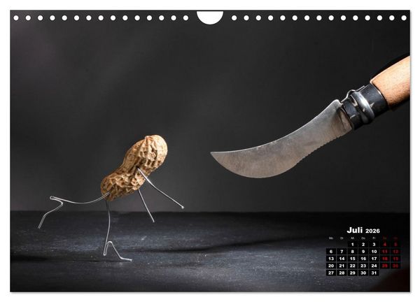 Produktbild: Erdnussm&auml;nnchen Geschichten. (Wandkalender 2026 DIN A4 quer), CALVENDO Monatskalender
