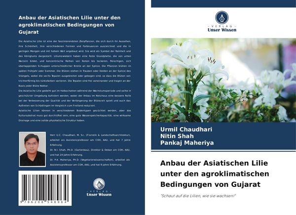 Produktbild: Anbau der Asiatischen Lilie unter den agroklimatischen Bedingungen von Gujarat