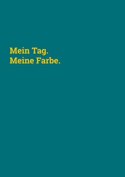 Produktbild: Mein Tag. Meine Farbe.