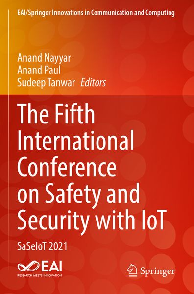 Produktbild: The Fifth International Conference on Safety and Security with IoT