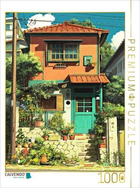 CALVENDO Puzzle Haus in Chiba | 1000 Teile Lege-Größe 64x48cm Foto-Puzzle für glückliche Stunden