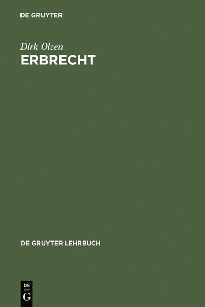 Produktbild: Erbrecht