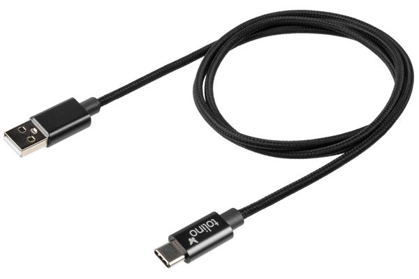 Produktbild: tolino USB-C Kabel Schwarz