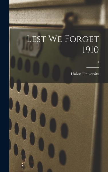 Produktbild: Lest We Forget 1910; 4
