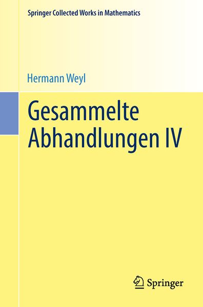 Produktbild: Gesammelte Abhandlungen IV