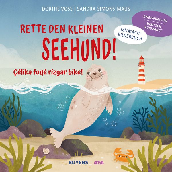 Produktbild: Rette den kleinen Seehund Deutsch-Kurmanci