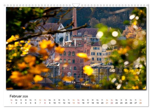 Produktbild: Aus der Ferne: Schw&auml;bisch Hall 2026 (Wandkalender 2026 DIN A3 quer), CALVENDO Monatskalender