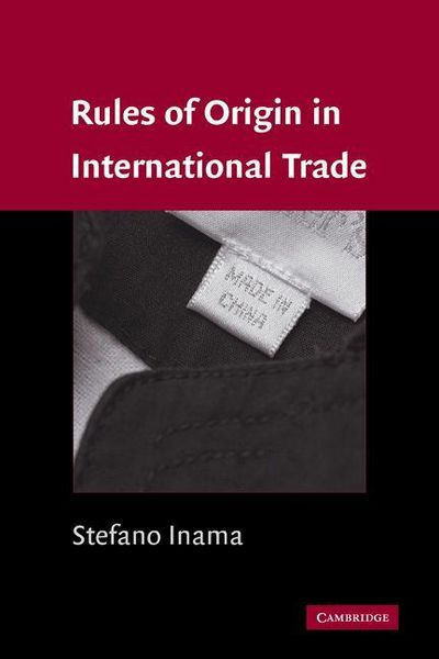 Produktbild: Rules of Origin in International Trade