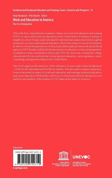 Produktbild: Work and Education in America