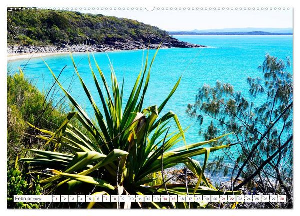 Produktbild: K&uuml;stenparadies - Noosa Nationalpark Australien (Wandkalender 2026 DIN A2 quer), CALVENDO Monatskalender